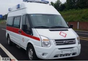 佛坪县救护车租赁